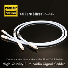 Coppia Cavo RCA Argento