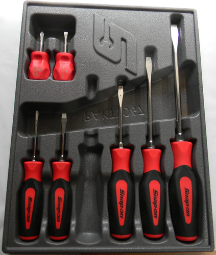 Snap 7pc red soft grip - snap-on,