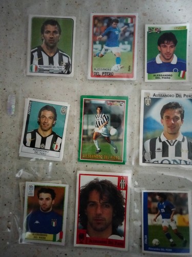 Figurina del piero panini - figurina,