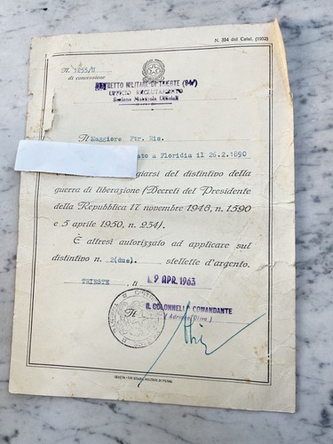 Distretto militare trieste - di,