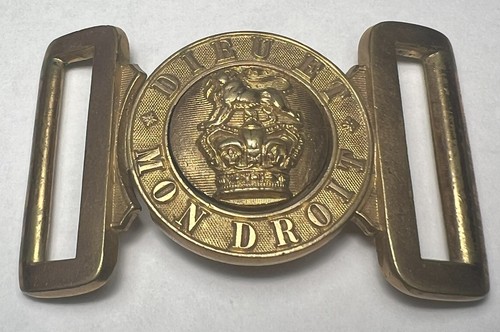 Fibbia cintura ottone pesante
