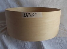 Fusto in Acero Natural Maple 14" x 6" per rullante di batteria  percussione ??