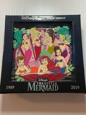 Spilla Disney D23 Expo Sirenetta 30° Anniversario Ariel e Sorelle 2019 LE 300