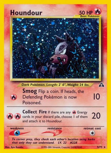 Houndour pokemon neo - houndour,