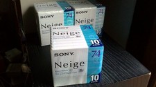 30 Minidisc Sony Neige Série
