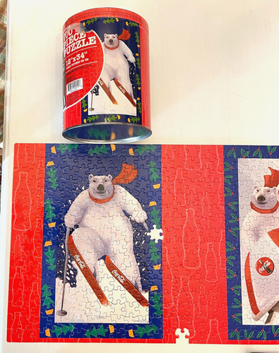 Puzzle coca cola orso polare - orso, +