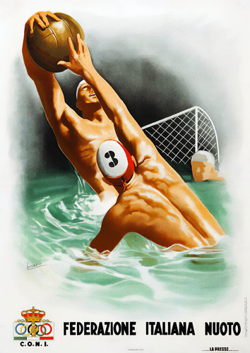 Poster pallanuoto - 🇮🇹,