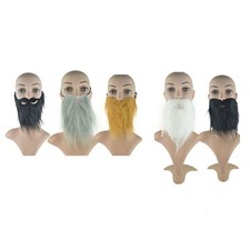  5 Pcs Barba Finta Realistica