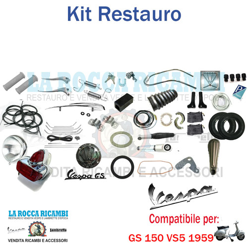 Kit restauro vespa 150 - kit, vs5