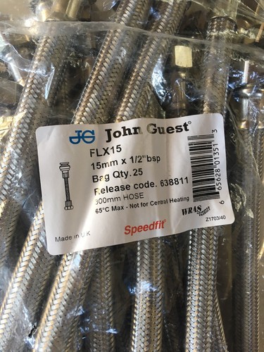 Tubo flessibile inox john - tubo,