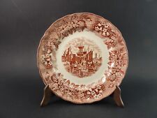 ANTICO PIATTO SEMI PORCELLANA RICHARD CERAMICHE MILANO DECORO FERRARA #1788