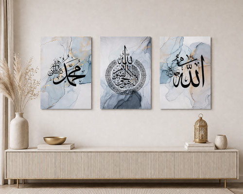 Arte parete islamica - islamica, in