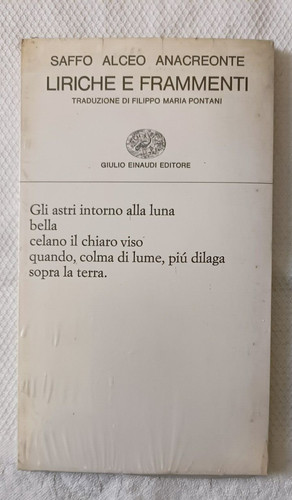 Liriche frammenti saffo - liriche,