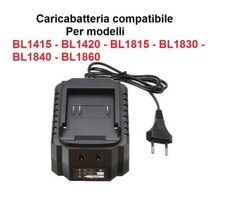 Caricabatteria 18V 21V Li-Ion