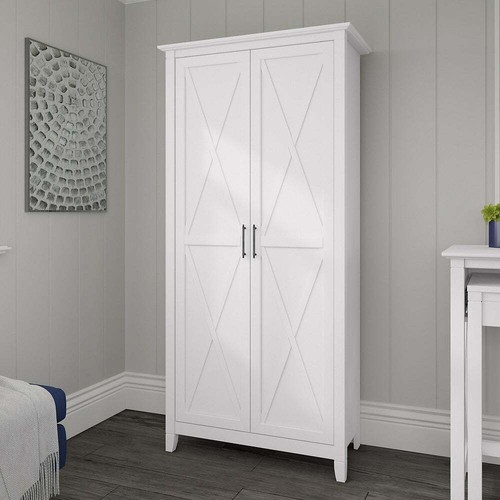 White finish wooden - finish,