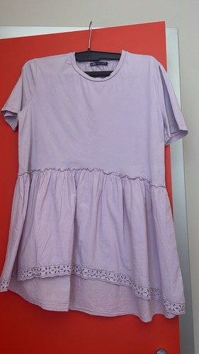 Shirt zara lilla tg m - zara, tg.