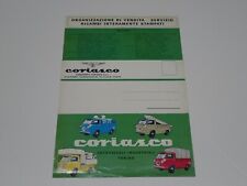 FIAT 850 T-238 CAMIONCINO CORIASCO BROCHURE DEPLIANT PROSPEKT CATALOGO (T16)