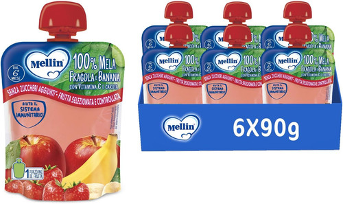 Merenda frutta mista - frutta, mela