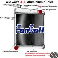 2 file radiatore per Austin Rover Mini Cooper 850 1000/1100 1275 GT 59-97 NUOVO ITA