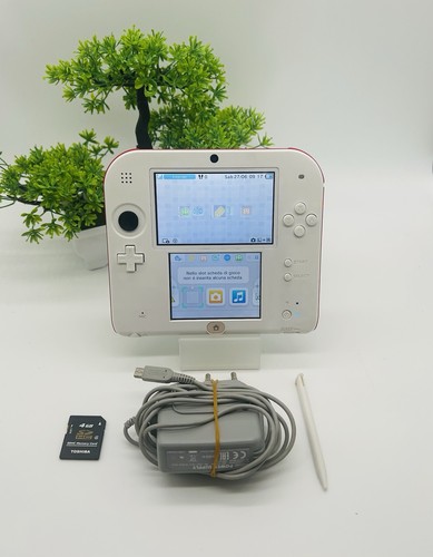 Nintendo 2ds rosso - 2ds, rosso/bianco