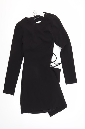 Zara vestito donna - nero, manica