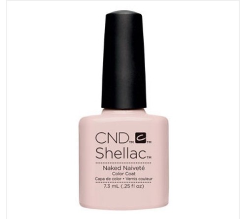 Cnd shellac naked - **cnd, naivete’