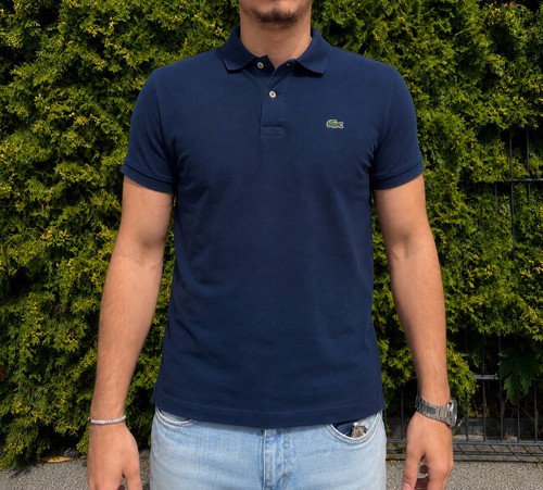 Polo lacoste uomo taglia blu - polo,