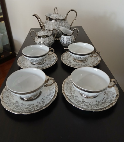Bavaria porcelain teapot - porcelain,