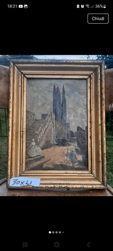 Antico dipinto copia après - antico, d'après