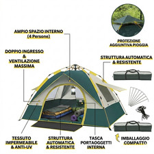 tenda da campeggio 4 posti