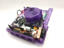 Sega Dreamcast console, DCHDMI, shell, PSU, Noctua, GDEMU, battery and fuse