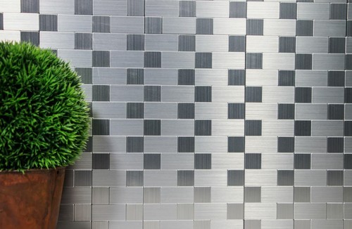 Mosaico tessere metallo - mosaico,