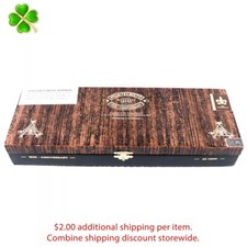 Montecristo Demi 1935 Anniversario Scatola vuota per sigari in legno 12,25" x 4,5" x 1,75"