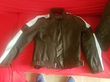 Giubbino Moto Da Donna Ixs. Tg. S. Come Nuovo Nero E Azzurro