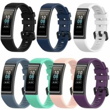 Per Huawei Band 3 Pro Cinturino Silicone Cinturino Braccialetto Ricambio Cinturino Orologio