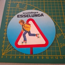 adesivo vintage STICKER kleber scuolallegra esselunga