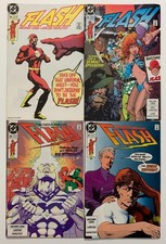 Flash #34 to #37 (DC 1990) 4 x