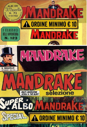Fumetti mandrake vascello - mandrake, il