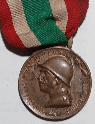Medaglia guerra per unita - medaglia, l'unita'