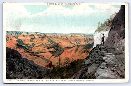 Cartolina fred harvey parco - fred,
