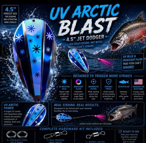 Arctic blast jet - uv, 4,5"
