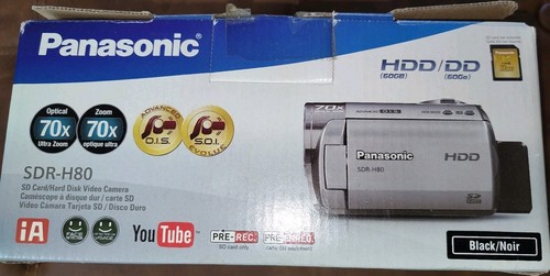 Panasonic sdr h80 video - sdr-h80, camera