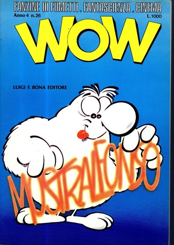 Wow anno 26 fanzine - fanzine, di