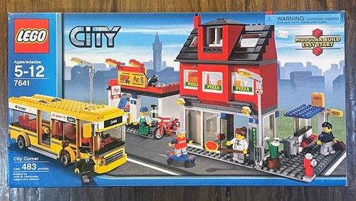 Set lego 7641 city - corner, bus