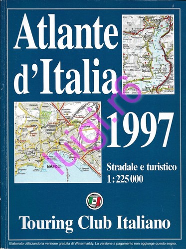 Atlante italia 1997 stradale - atlante,