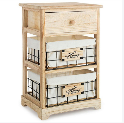Cassettiera legno cassetti - cassettiera,