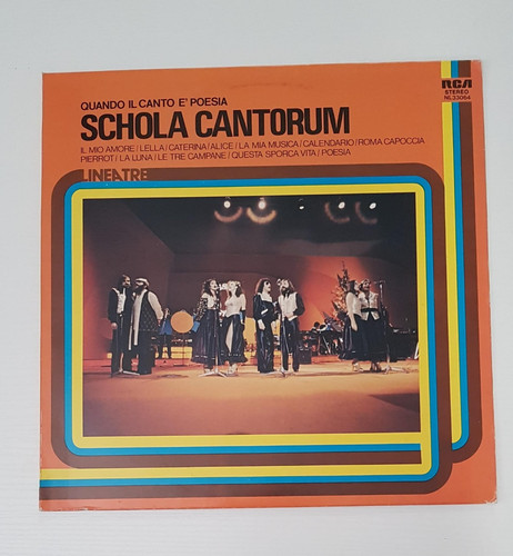 Schola cantorum quando - , –