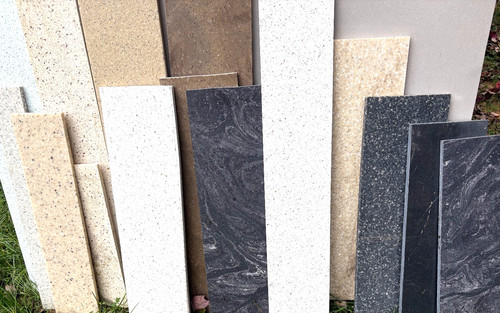 Lotto pezzi corian totale - totale, 7