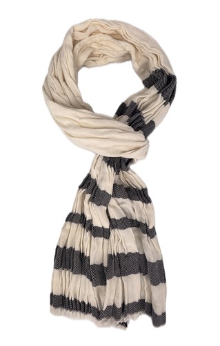 Sciarpa cotone leggero effetto - sciarpa,