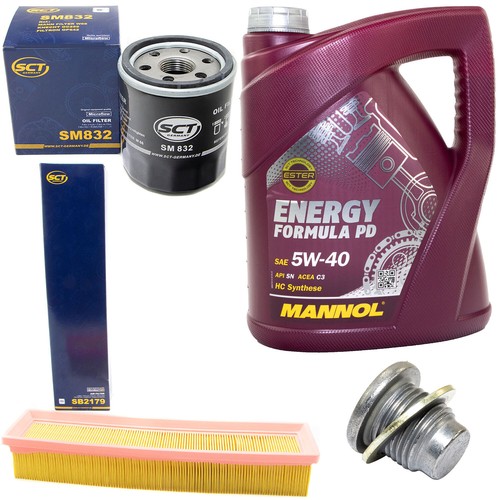 Olio motore set filtri 5w40 - motore,